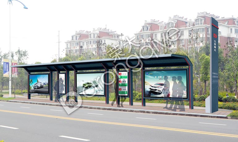 候車亭 公交候車亭 城市公交站臺 江蘇榮大